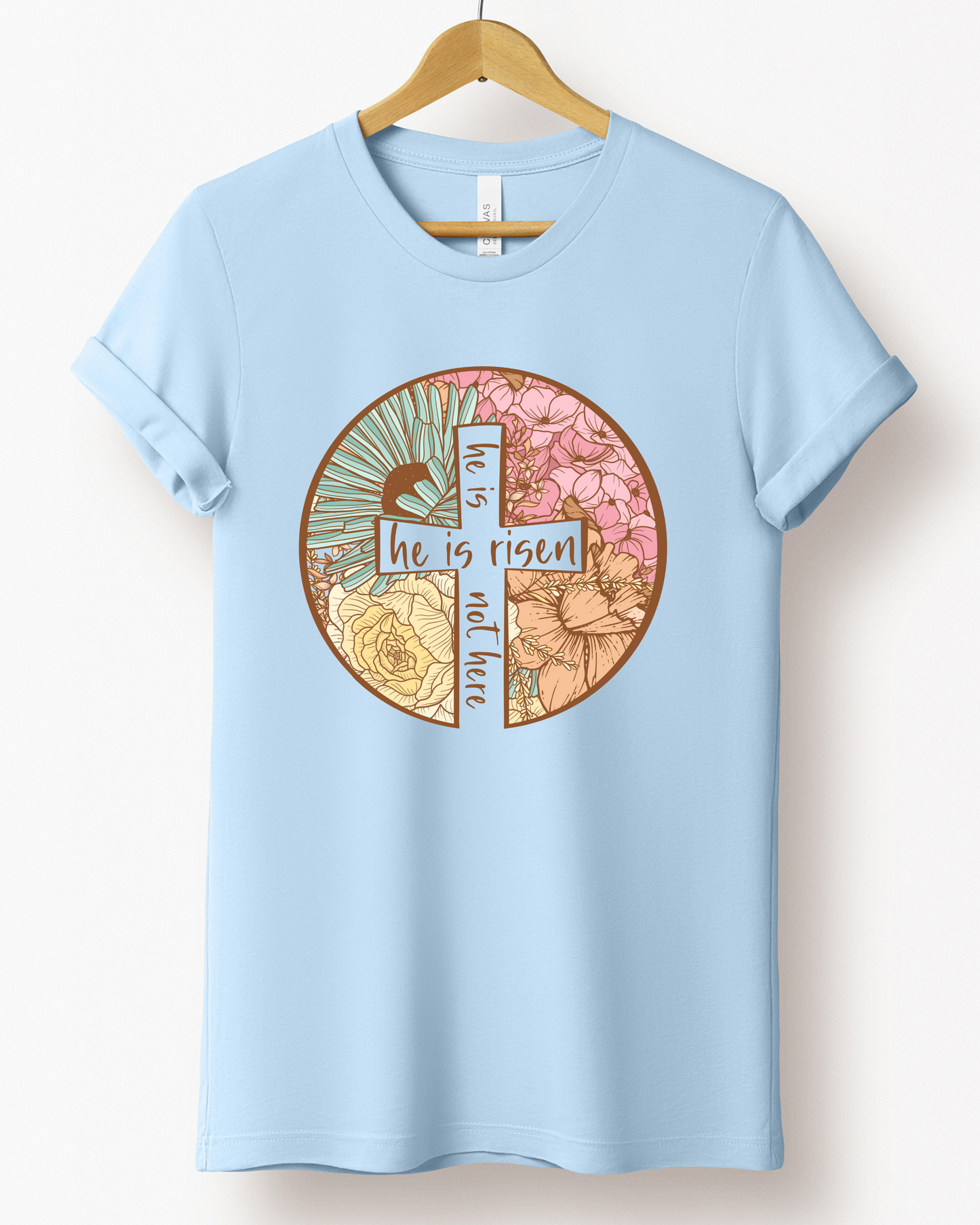 HE IS RISEN TEE (BELLA CANVAS)