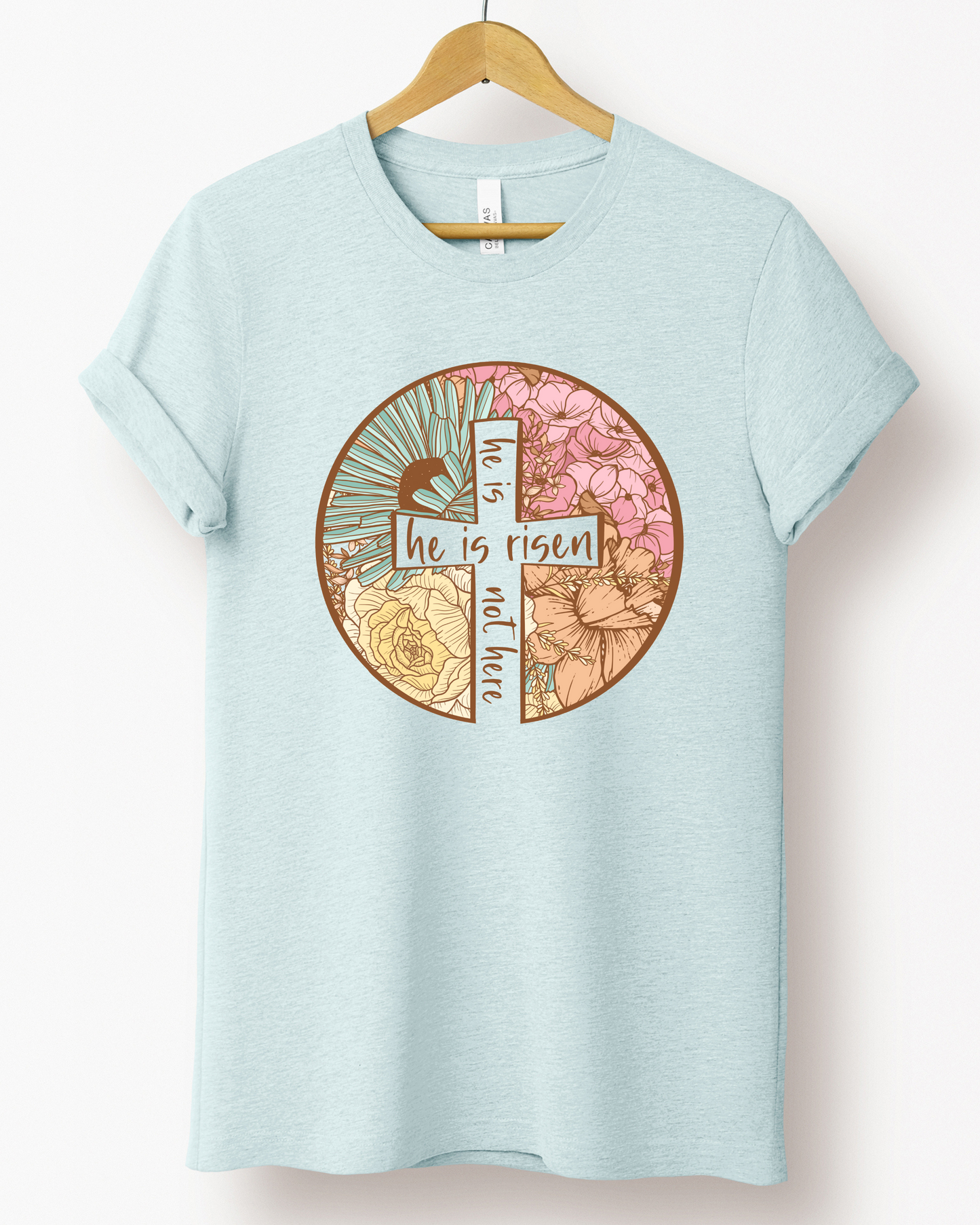 HE IS RISEN TEE (BELLA CANVAS)