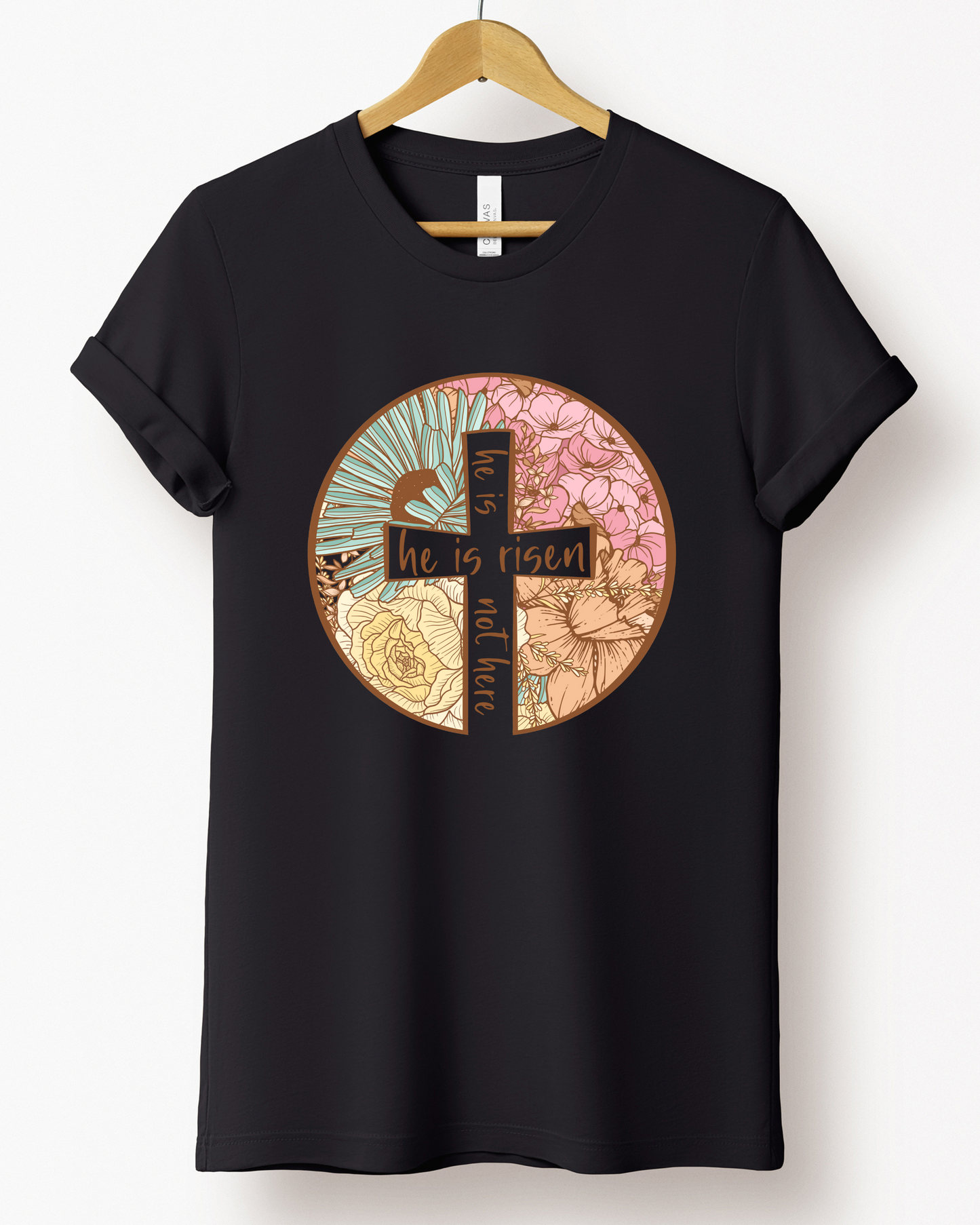 HE IS RISEN TEE (BELLA CANVAS)