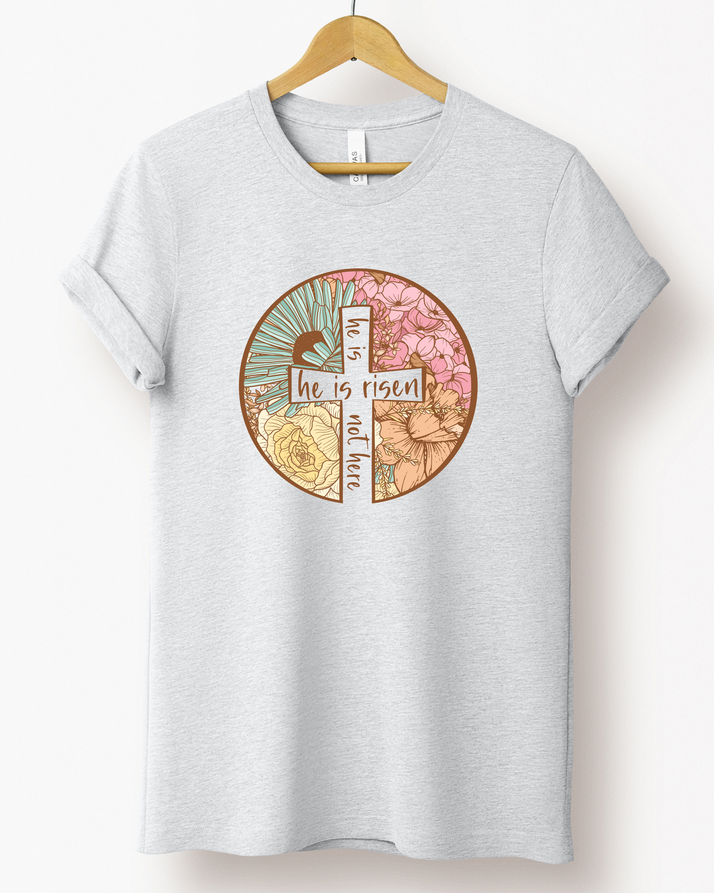 HE IS RISEN TEE (BELLA CANVAS)